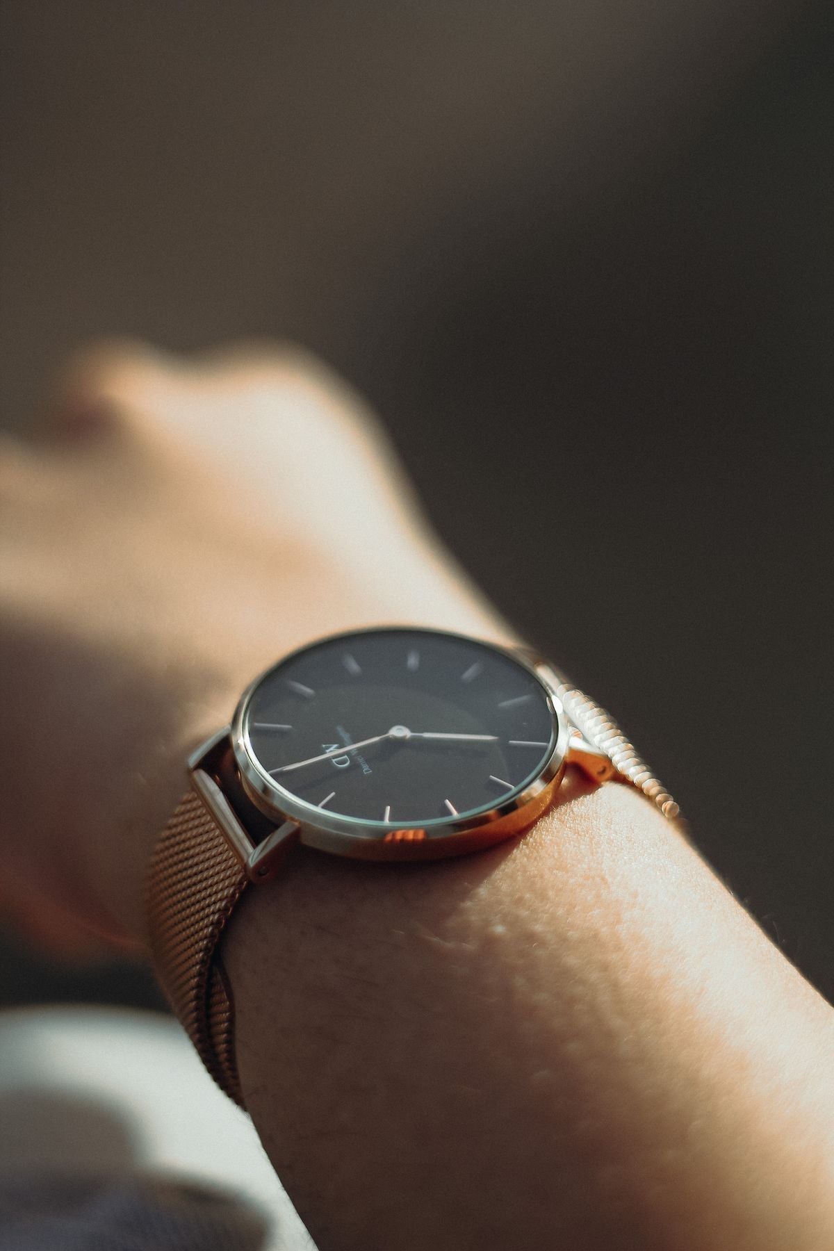 Mesh Steel Watch - Silver